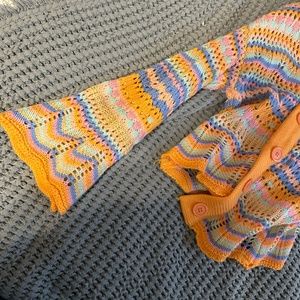 VRG GRL - Colorful knitted cardigan
